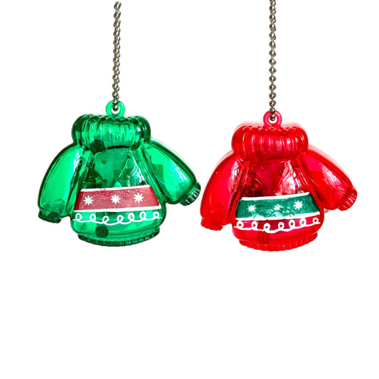 Ugly Sweater Light Up Charm - Tumbler Handle Charm