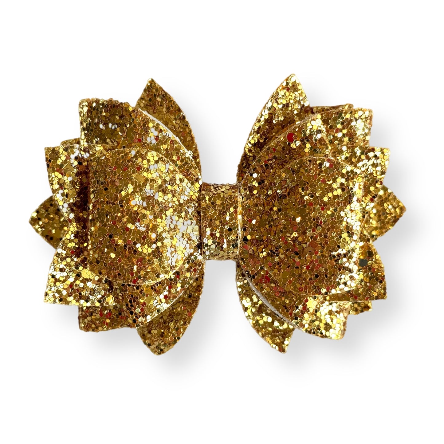 GOLDEN Glitter Tumbler Bow