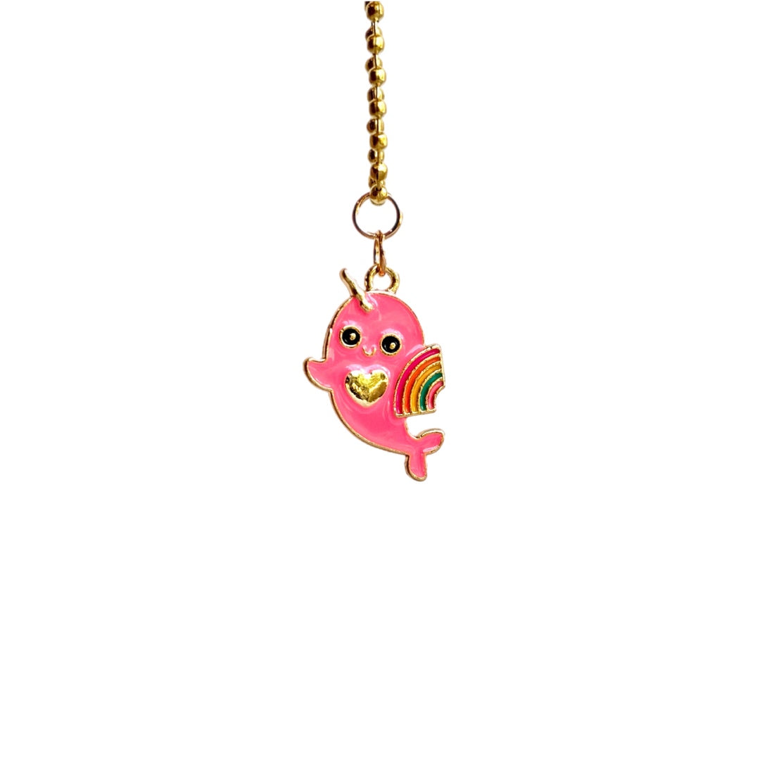 NARWHAL Charm - Tumbler Handle Charm