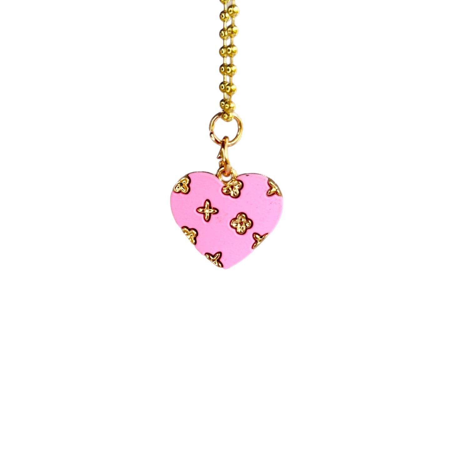 Bougie Heart Charm - Tumbler Handle Charm