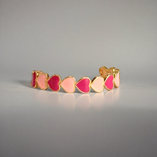 Hearts Handle Charm - Tumbler Handle Charm - Adjustable