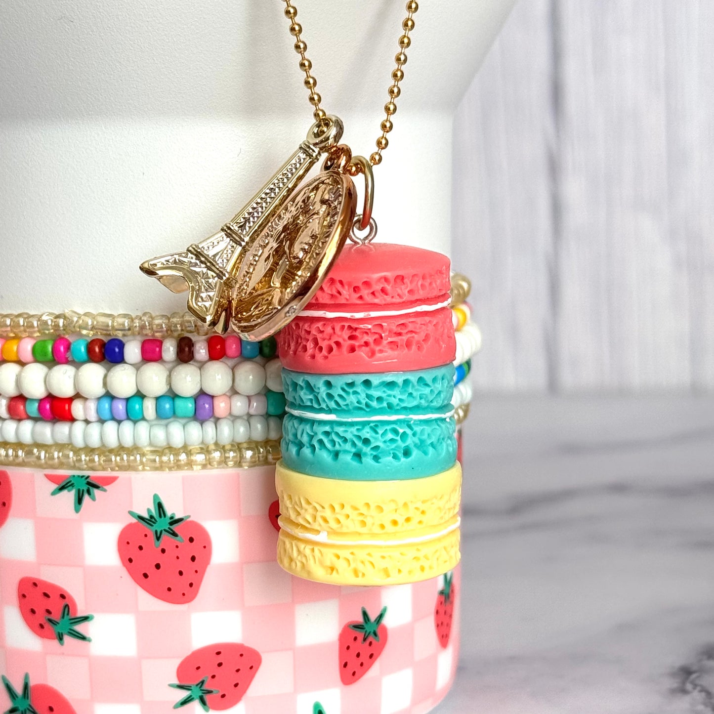 Macaron Deluxe Charm - Tumbler Handle Charm