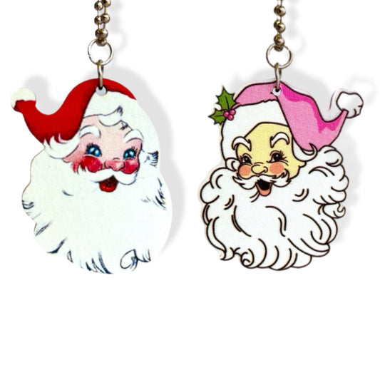 Vintage Santa Charm- Tumbler Handle Charm