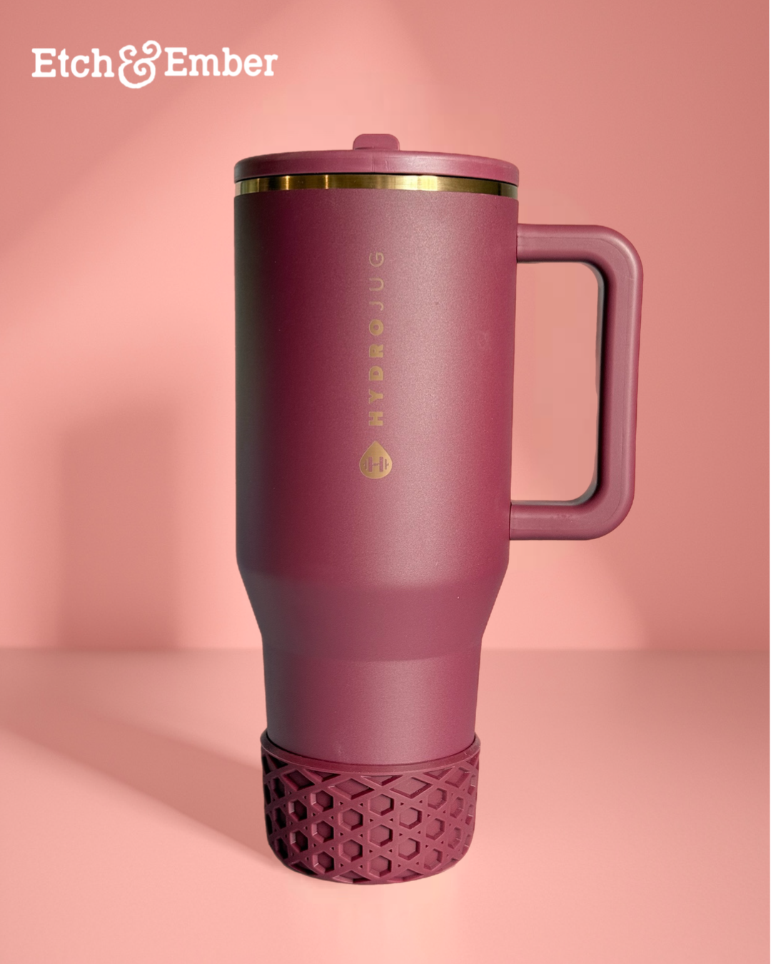 Merlot WAFFLE Tumbler Boot -fits 20-40oz New!