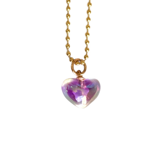 Translucent Heart Charm - Tumbler Handle Charm