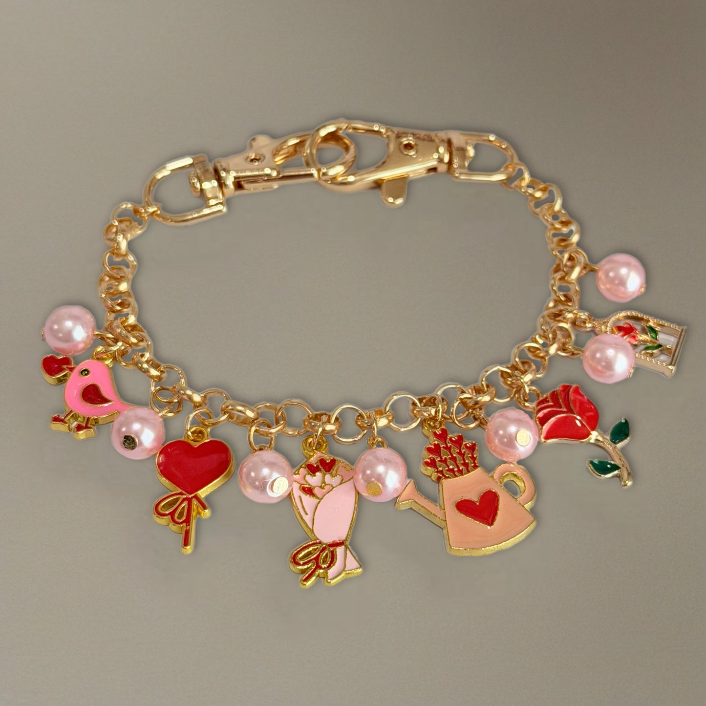 Forever Yours Deluxe Tumbler Charm Necklace