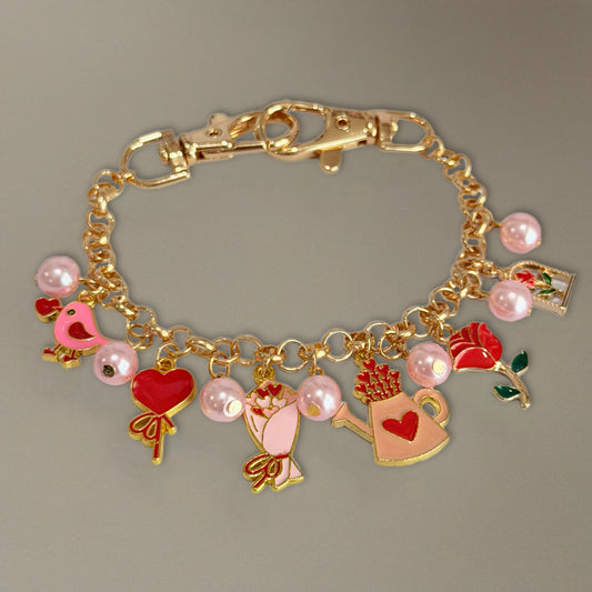 Forever Yours Deluxe Tumbler Charm Necklace