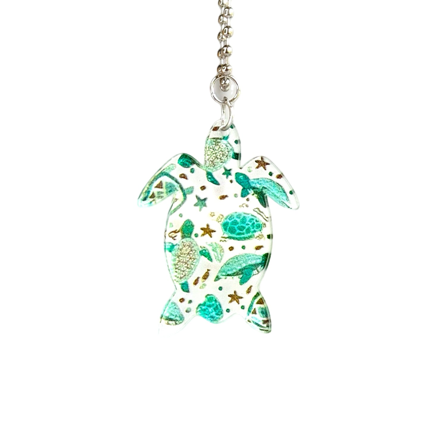 SEA TURTLE Charm - Tumbler Handle Charm