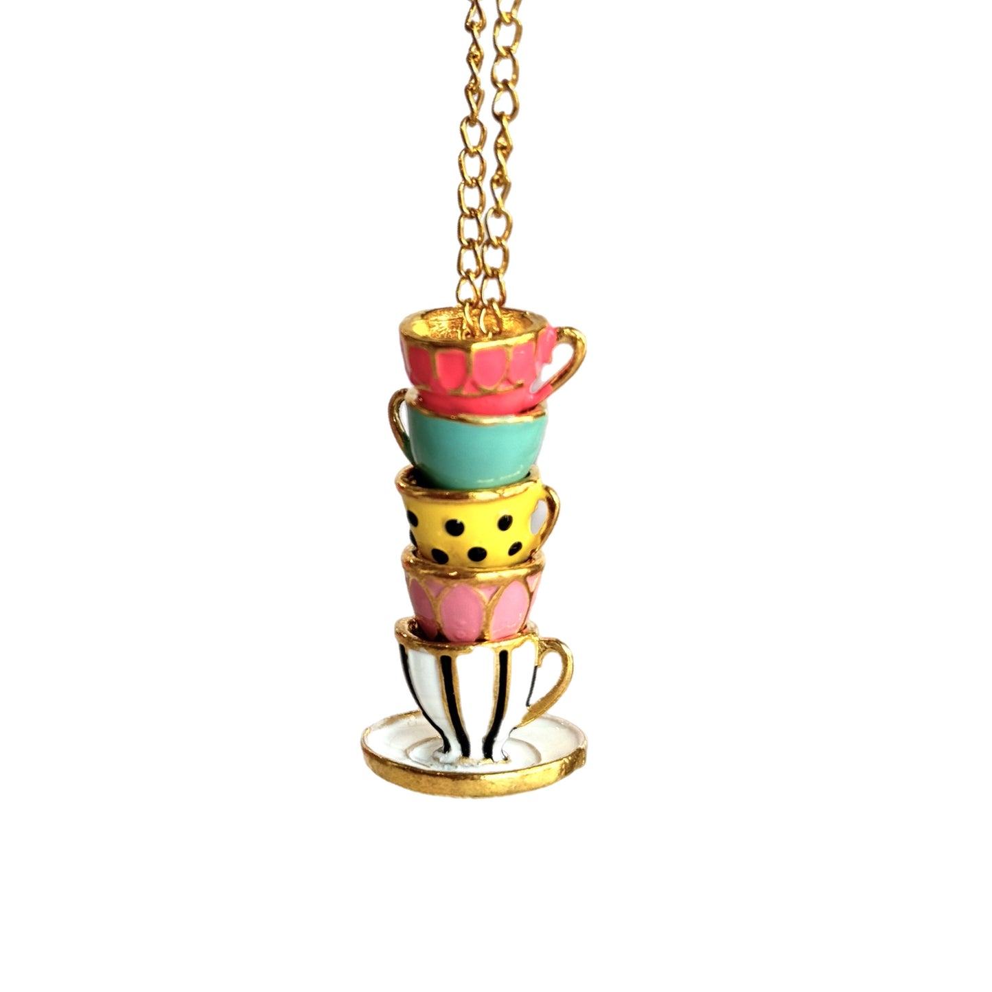 Tea Time Charm - Tumbler Handle Charm