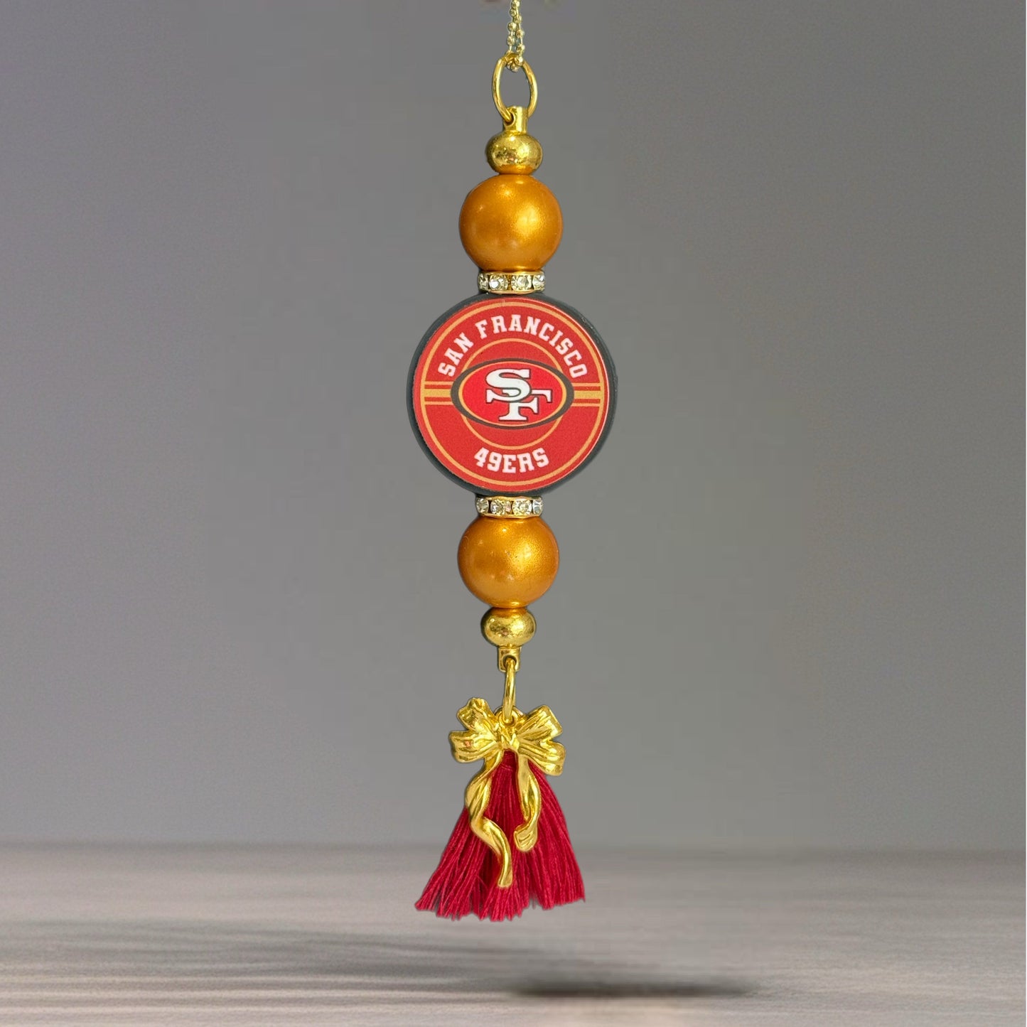 Football Bar Charm - Tumbler Handle Charm