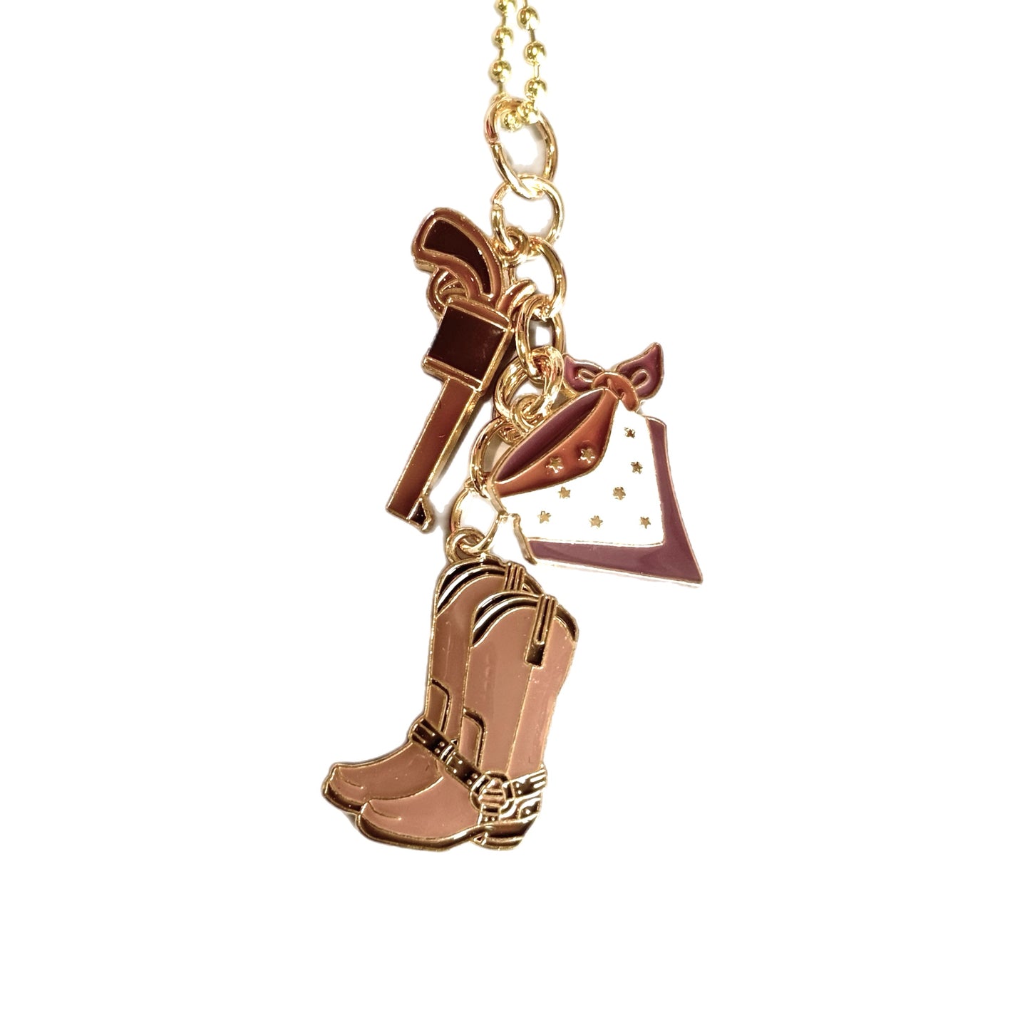 Howdy Malibu Girl Charms - Tumbler Handle Charm