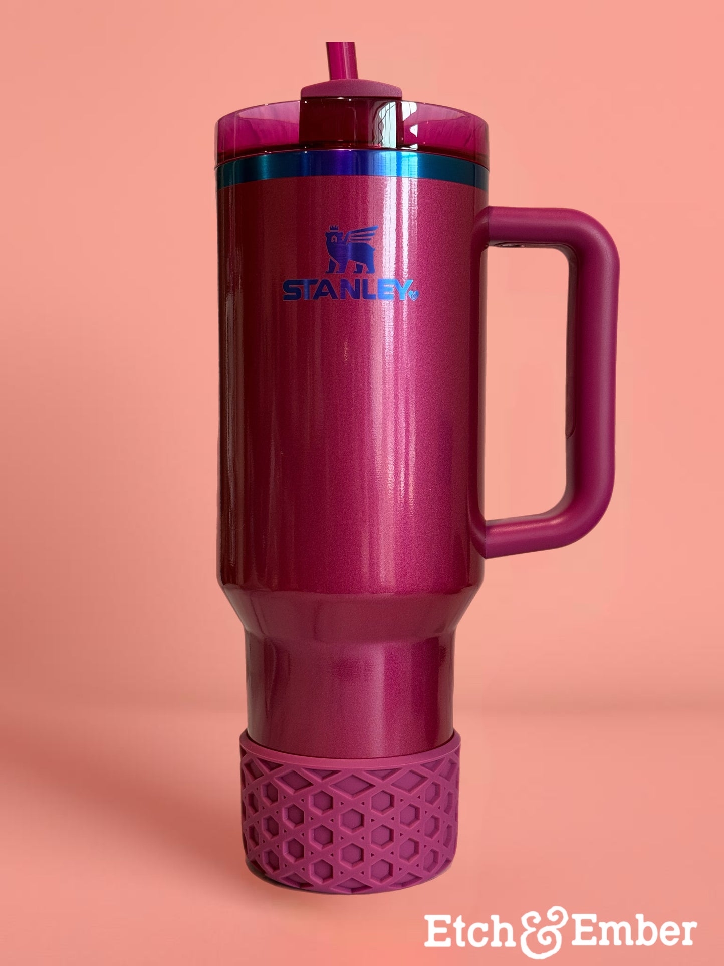 Cherry Blossom Logo WAFFLE Tumbler Boot -fits 20-40oz