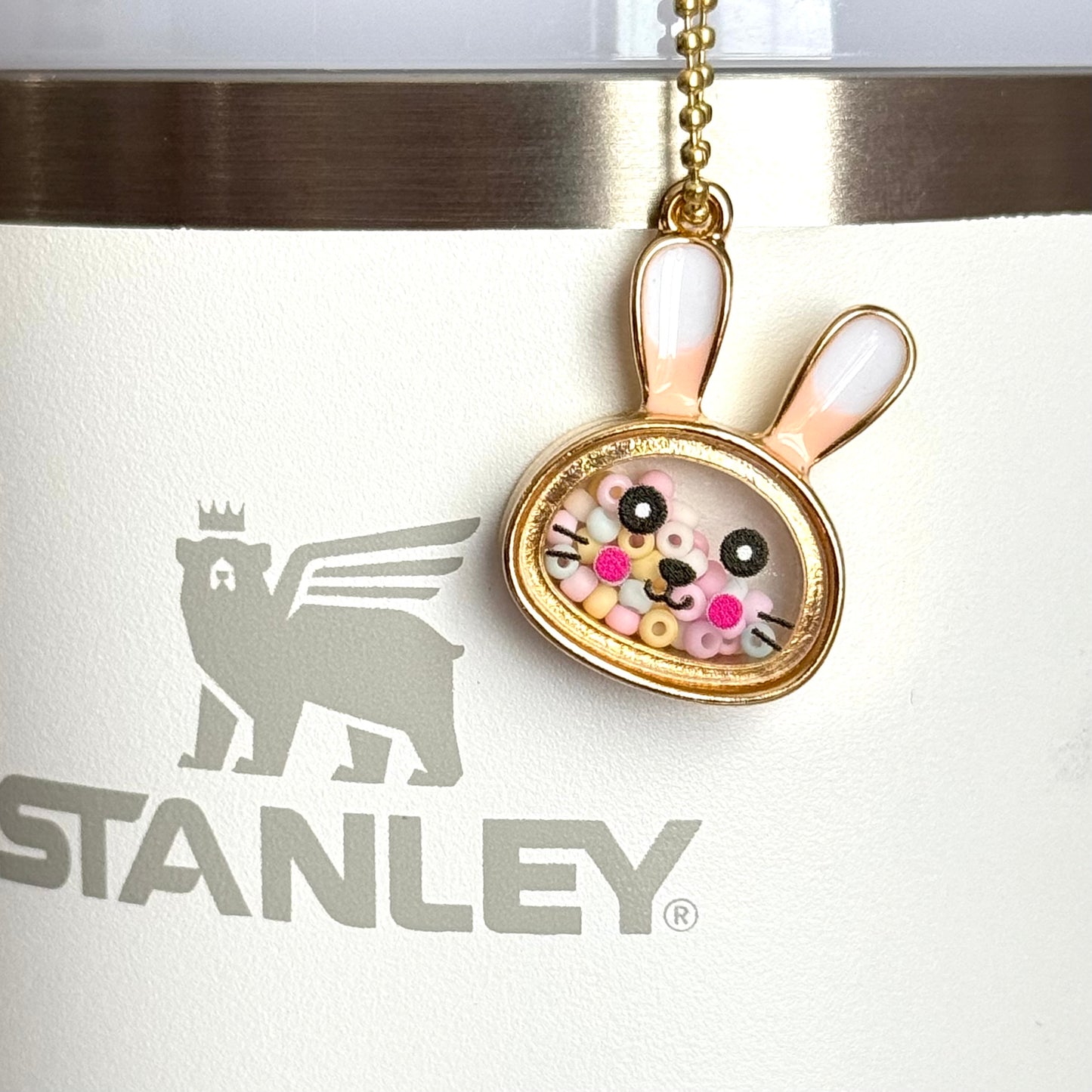 Lil’ Bunny Charm - Tumbler Handle Charm