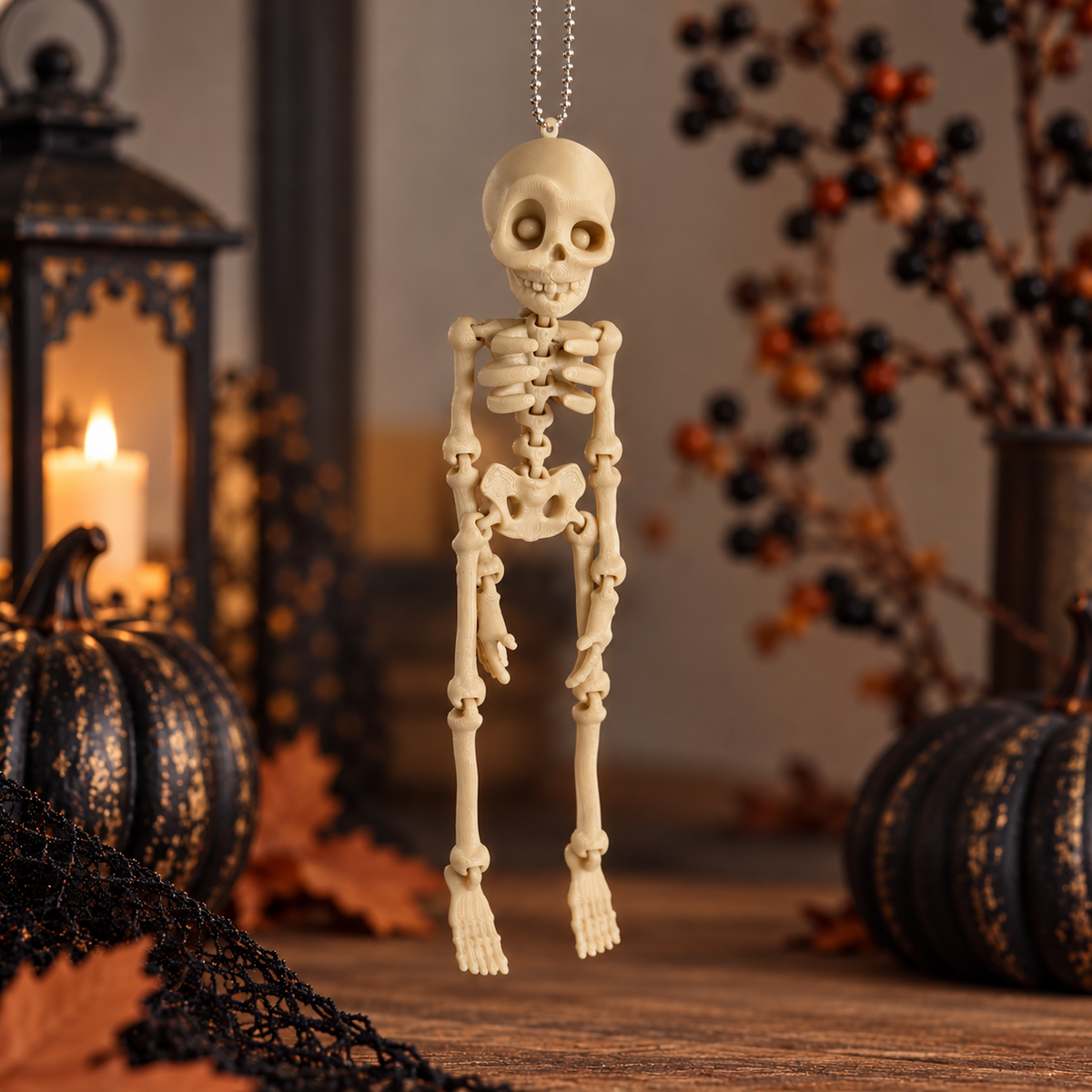 3D Skeleton Tumbler Handle Charm for Stanley by Etch & Ember #2