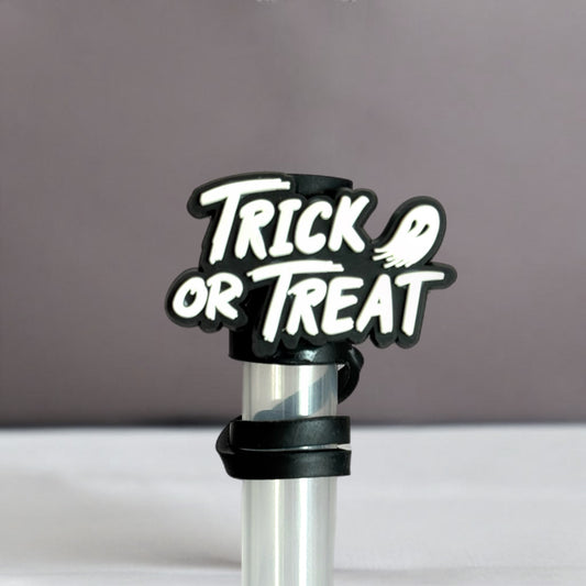 Trick or Treat Straw Topper