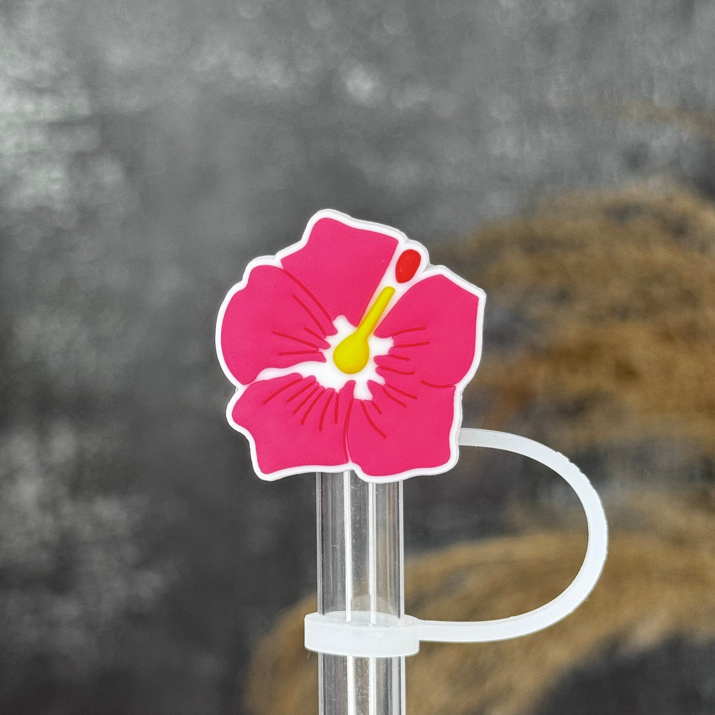 PINK FLOWER STRAW TOPPER – Shop Dulce Lokura