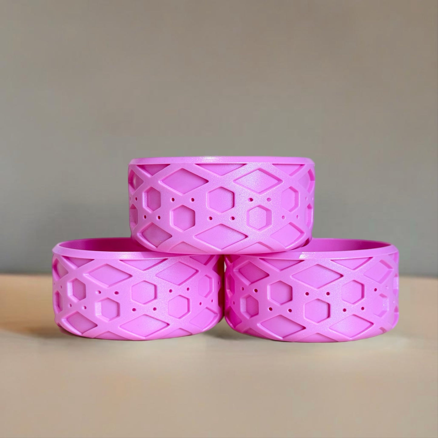 Pink 2.75" Shorty Waffle Boot