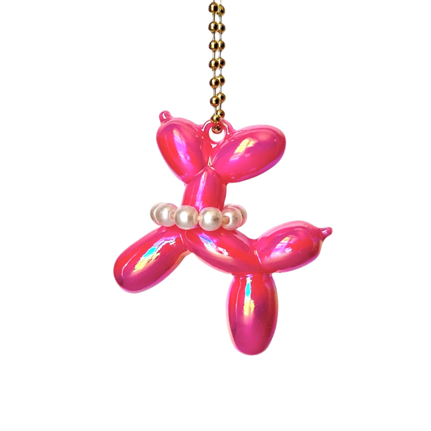 Fancy Balloon Dog Charm - Tumbler Handle Charm