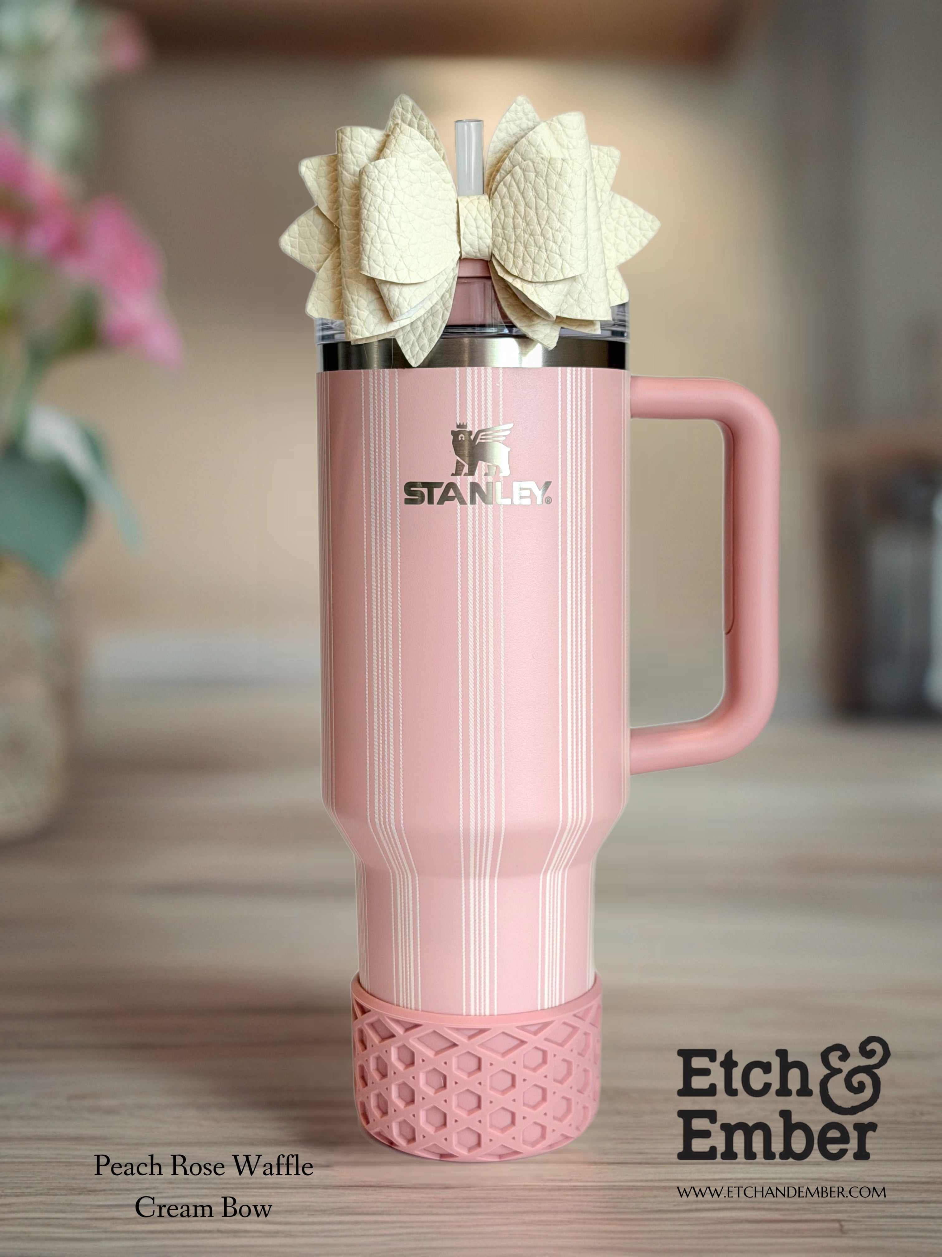 Stanley Cup Boot – Peach Rose Waffle Boots™ – Etch and Ember