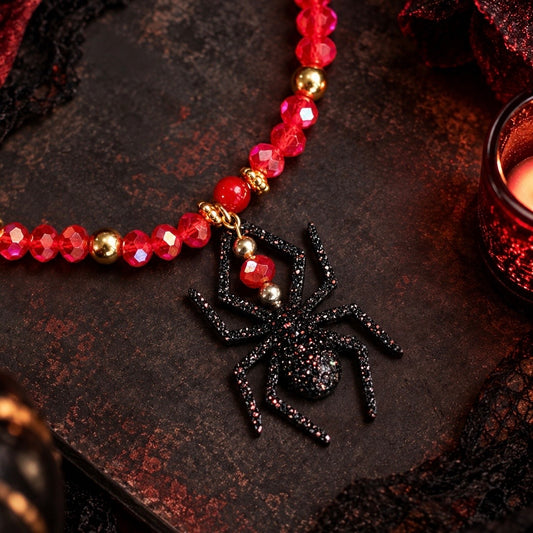 Black Widow Bling Tumbler Bracelet