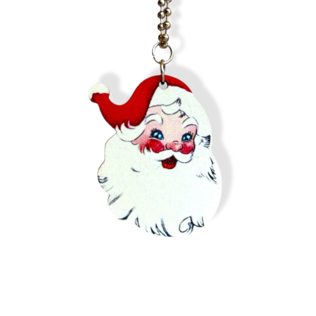 Vintage Santa Charm- Tumbler Handle Charm