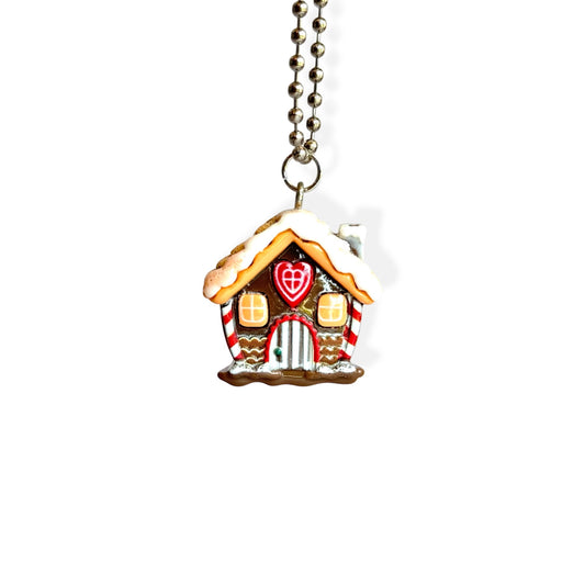 GINGERBREAD HOUSE Charm - Tumbler Handle Charm