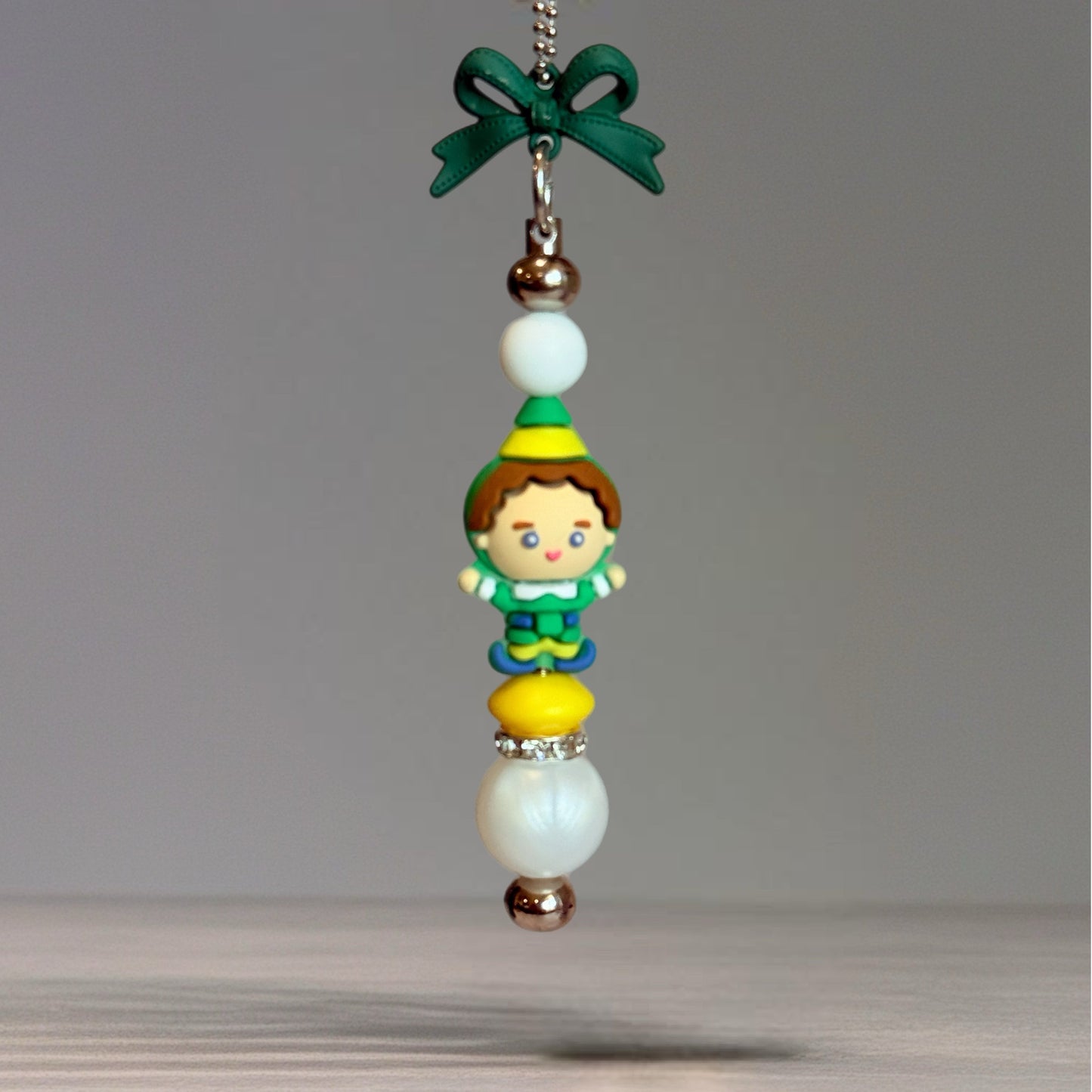 “Christmas is my Favorite” Elf Charm - Tumbler Handle Charm