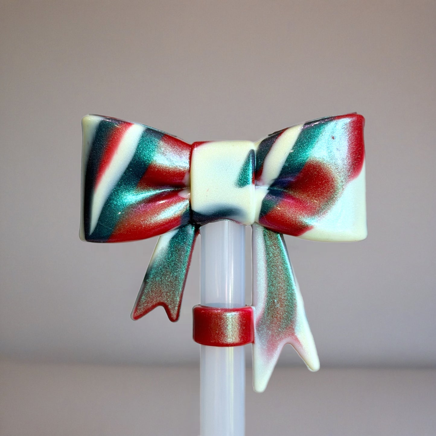 Anthem 3D Bow Straw Topper