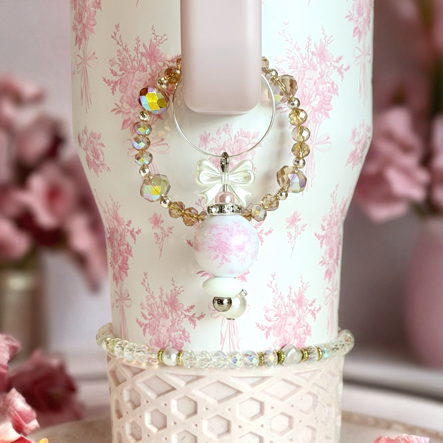 Bouquet Mini Bauble Charm - Tumbler Handle Charm