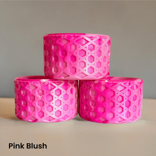 Pink Blush Remix WAFFLE Tumbler Boot -fits 20-40oz