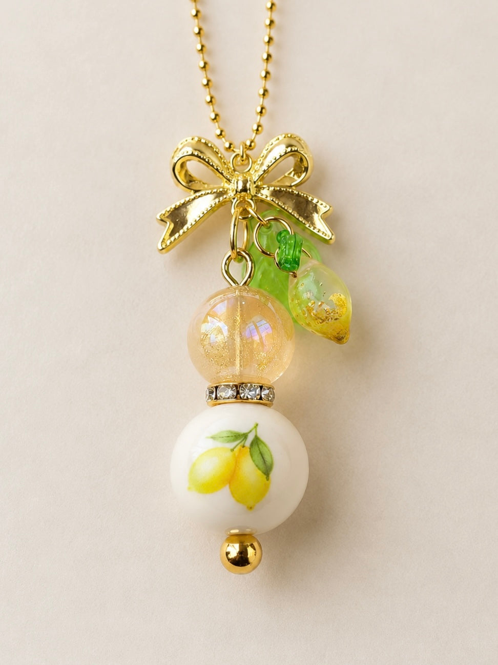 Pink Lemonade Charm - Tumbler Handle Charm