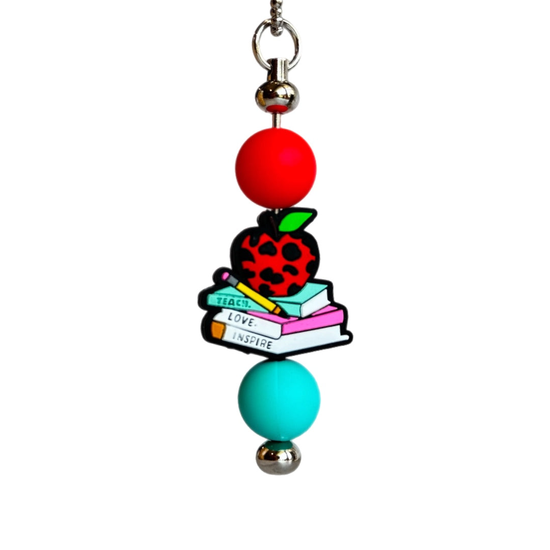 Teacher Charm - Tumbler Handle Charm