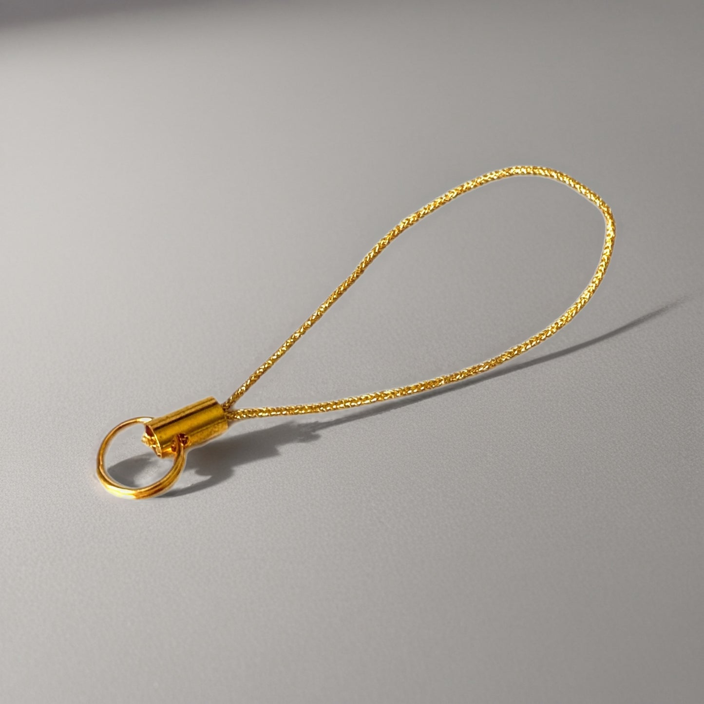 Gold Tumbler Charm Adapter for Flip Straws & Handles