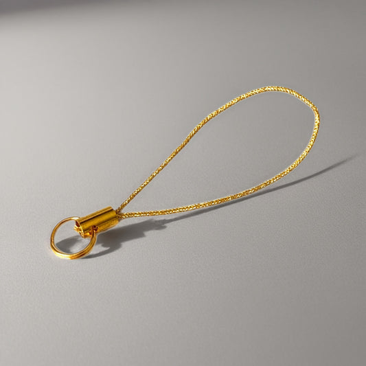 Gold Tumbler Charm Adapter for Flip Straws & Handles