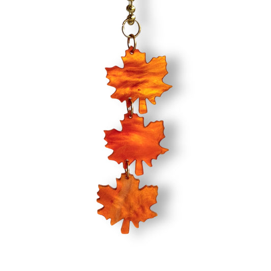 FALL LEAVES Charm - Tumbler Handle Charm