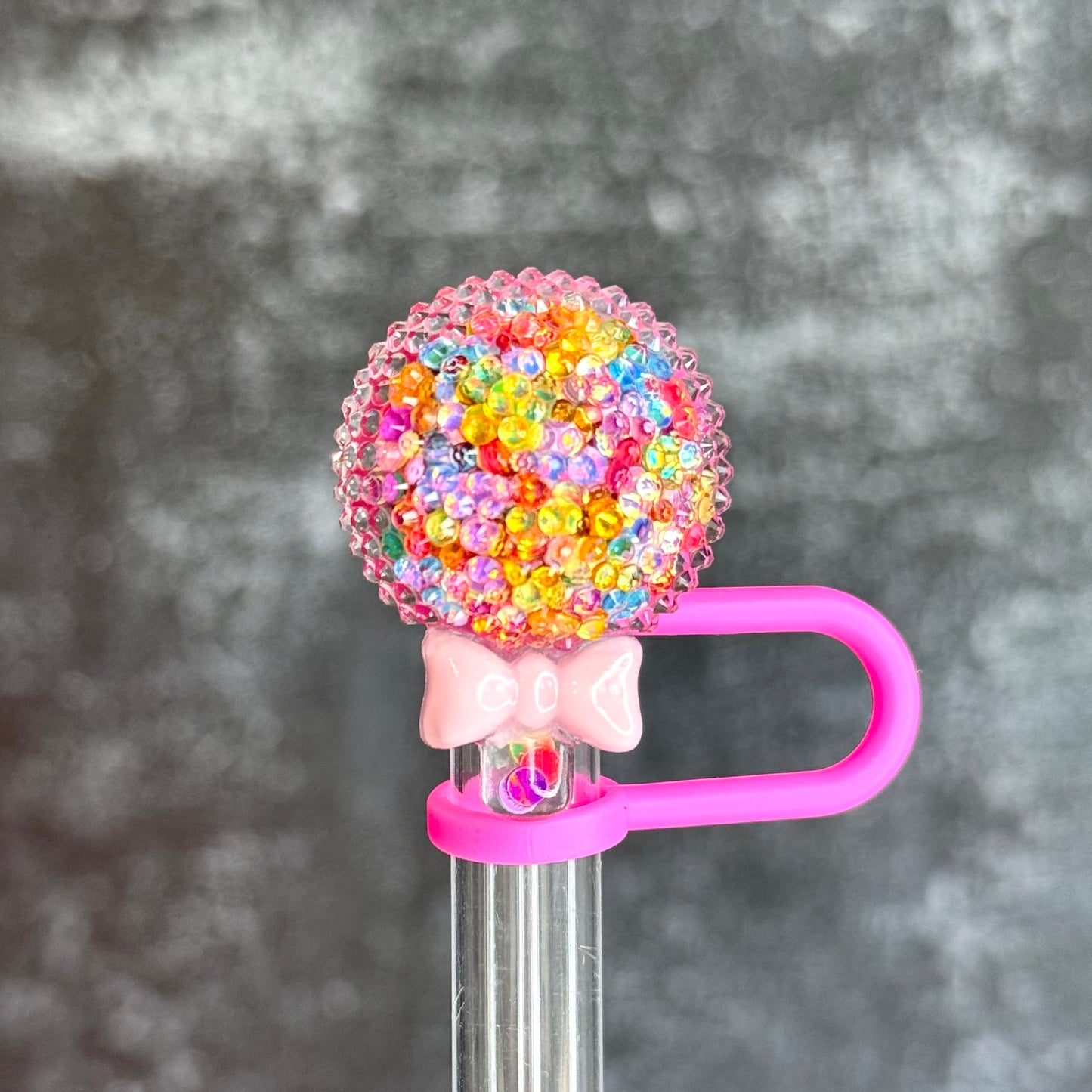 BLINGY TREATS Straw Topper