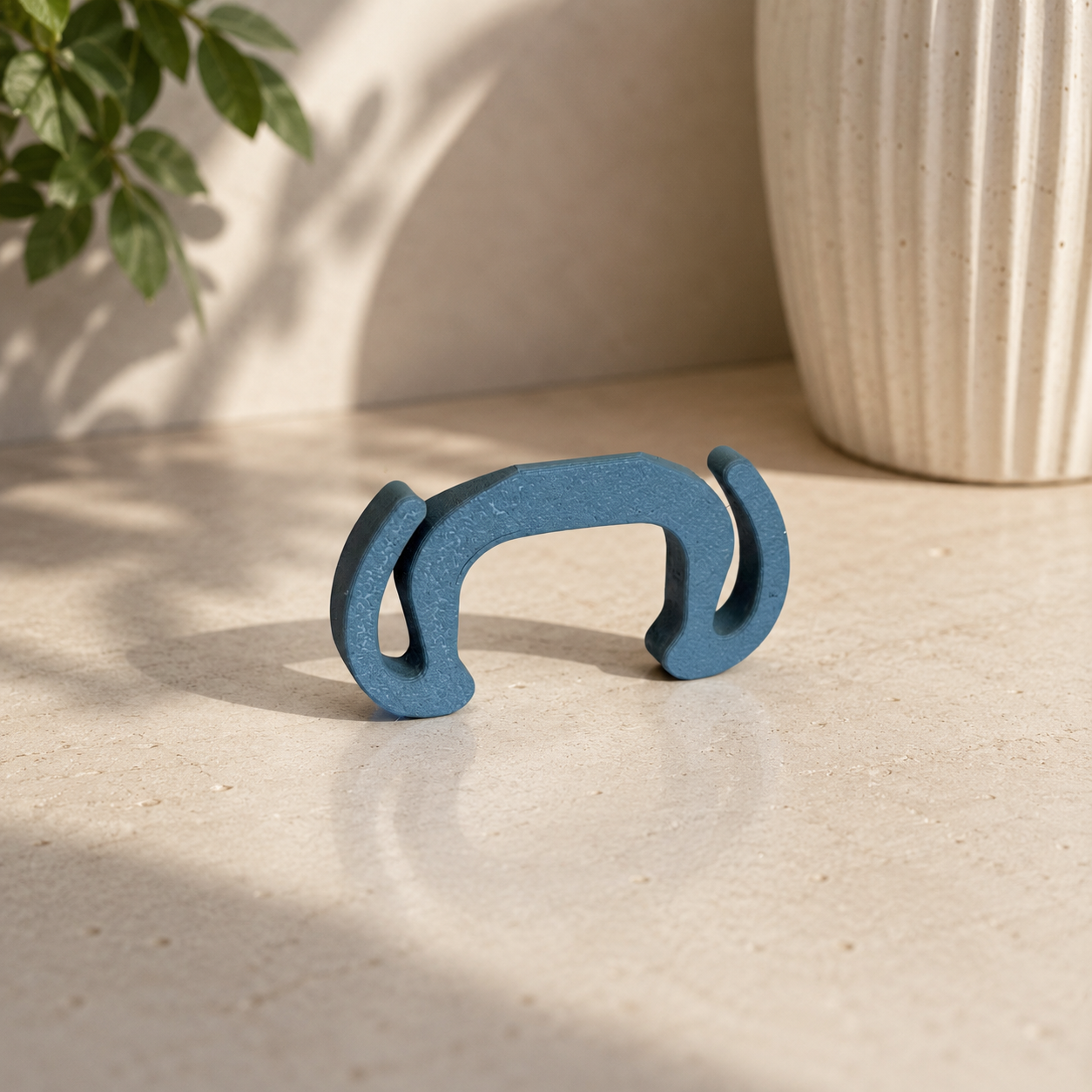 Dusty Blue Handle Charm Clip