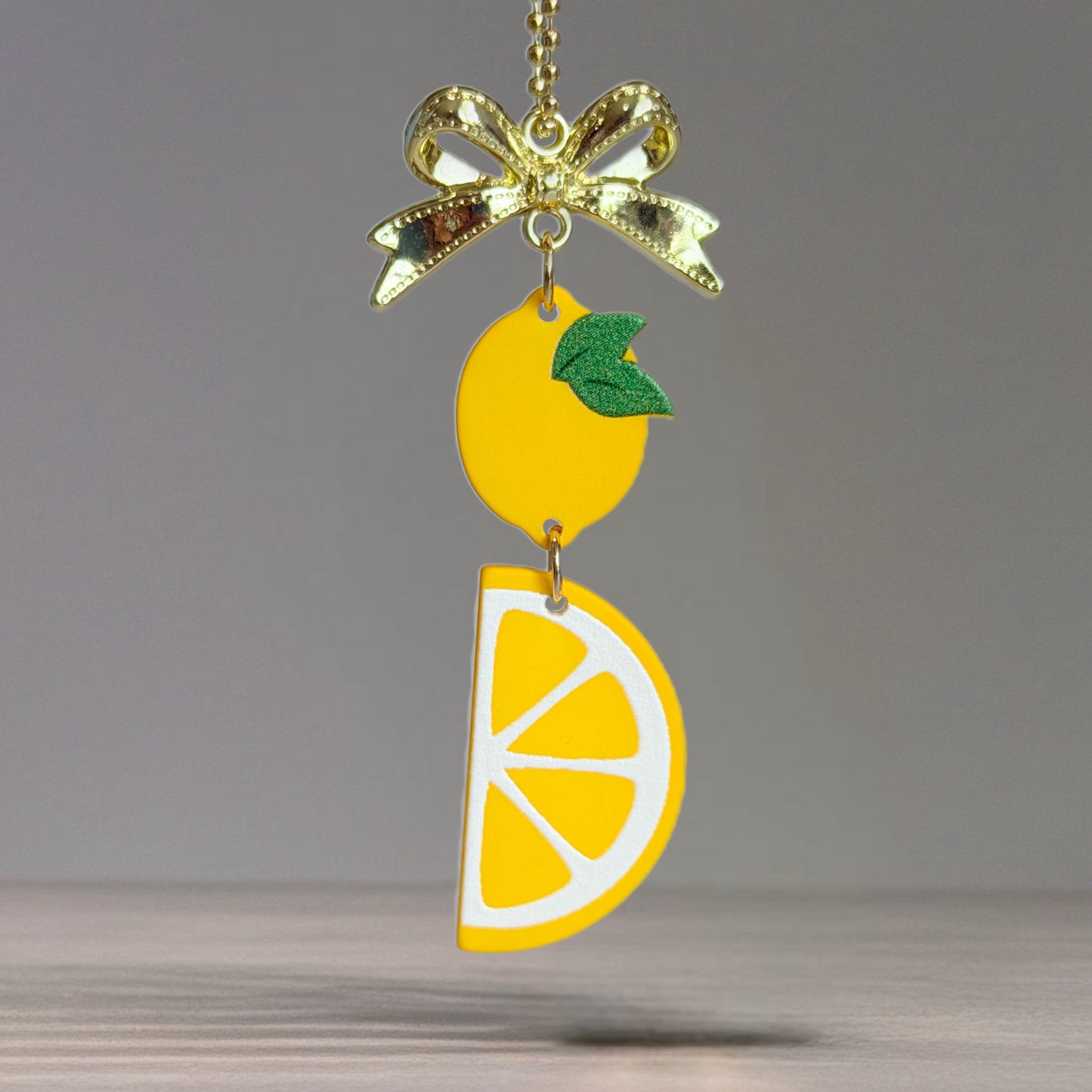Sweet Lemon Charm - Tumbler Handle Charm