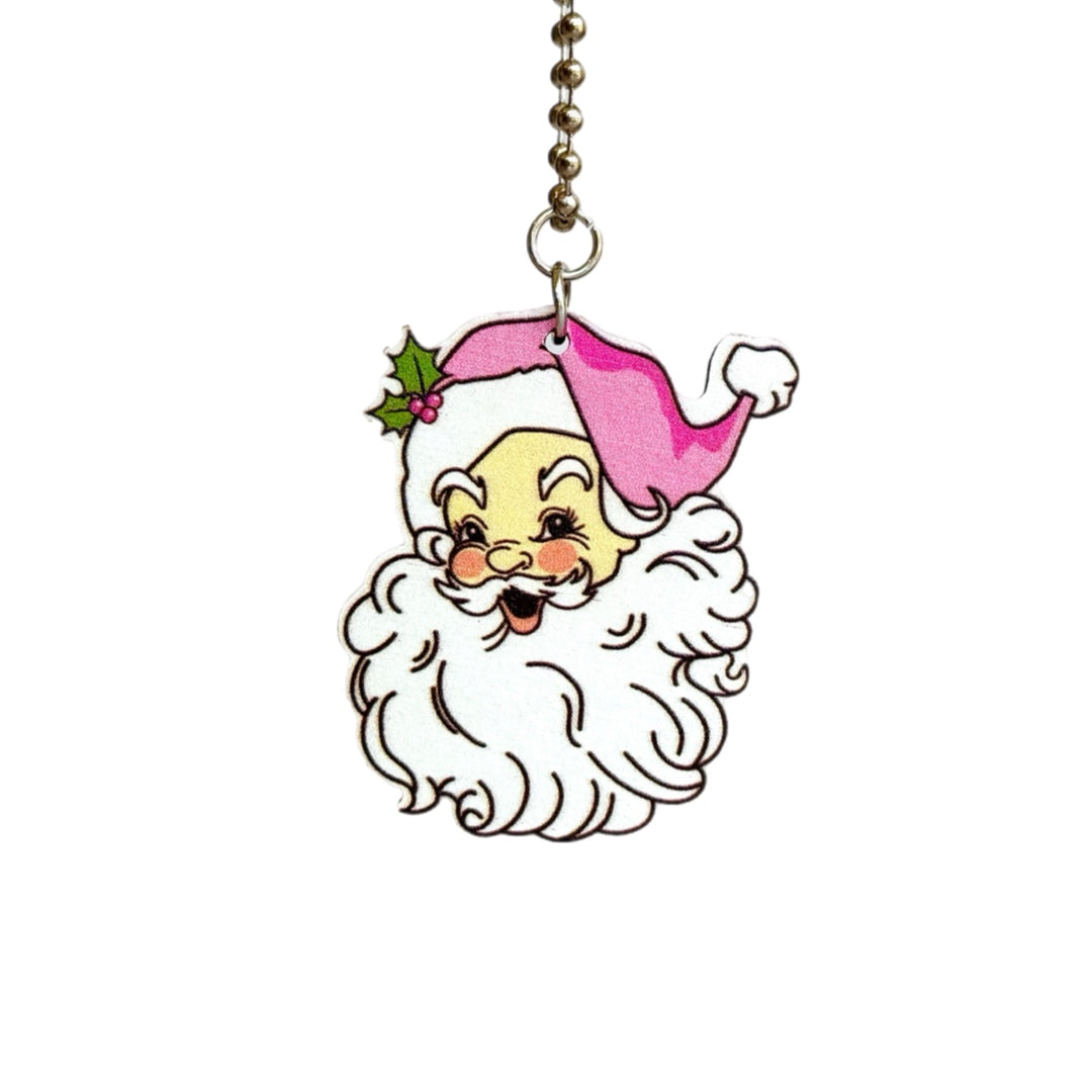 Vintage Santa Charm- Tumbler Handle Charm