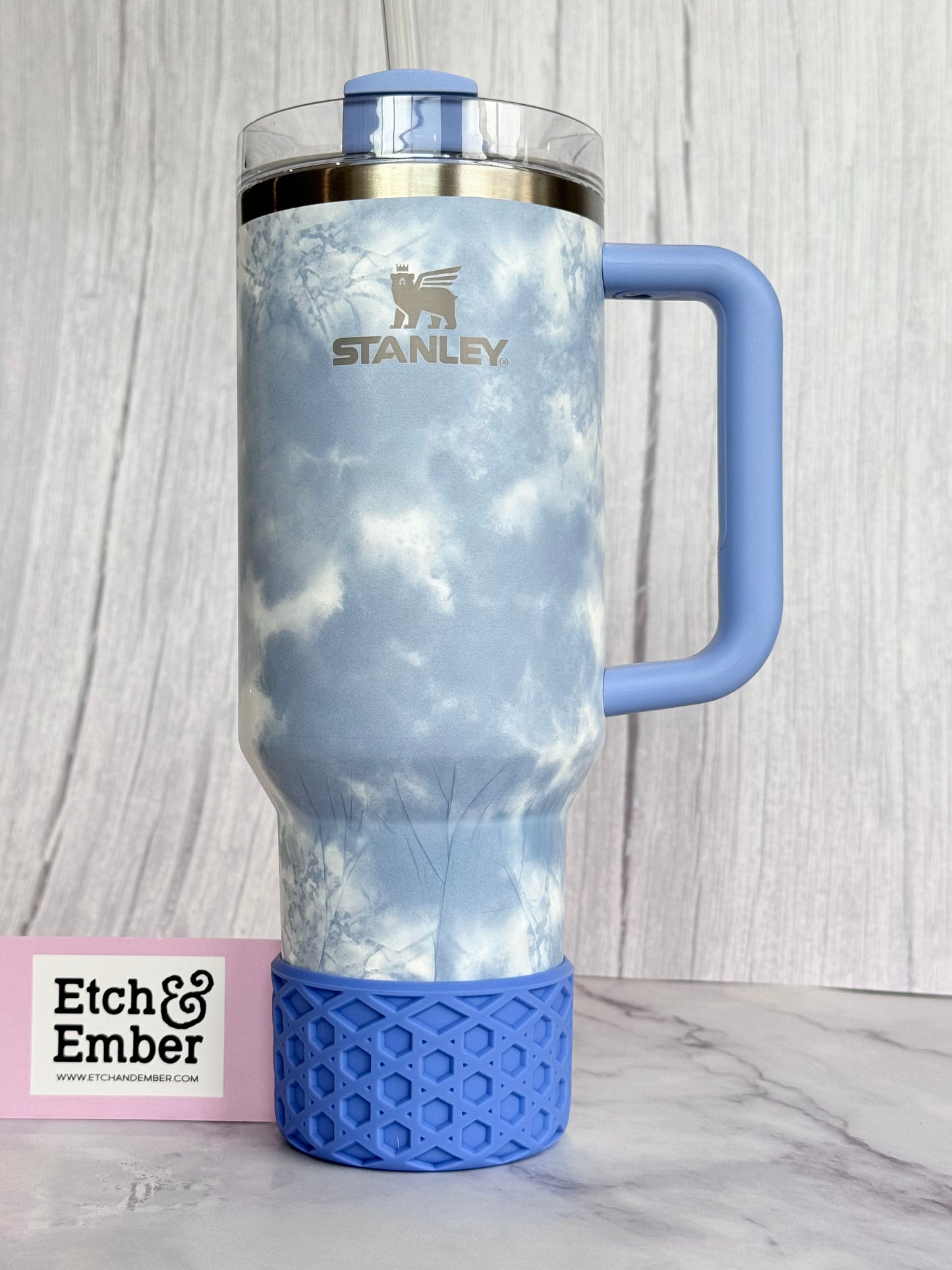 BERYL BLUE WAFFLE Tumbler Boot -fits 20-40oz