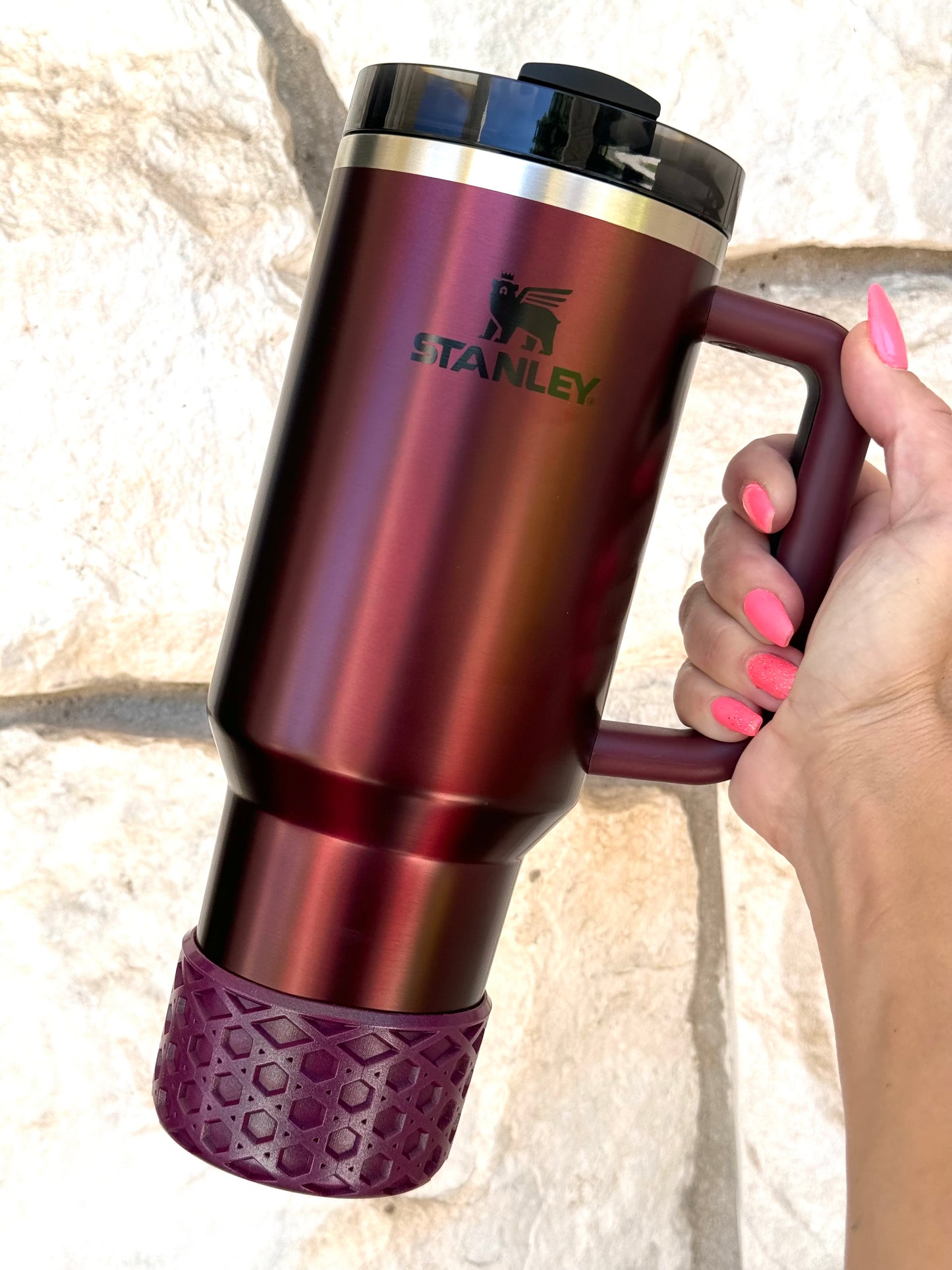 ROSEWOOD WAFFLE Tumbler Boot -fits 20-40oz New!