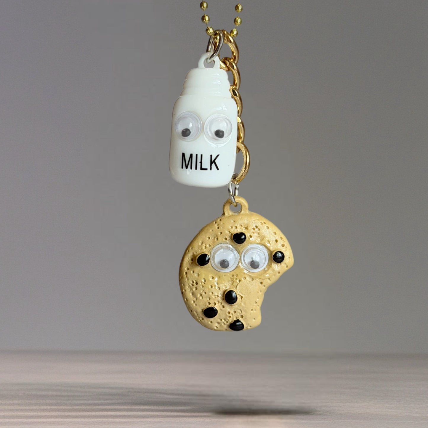 Milk & Cookies Charm - Tumbler Handle Charm
