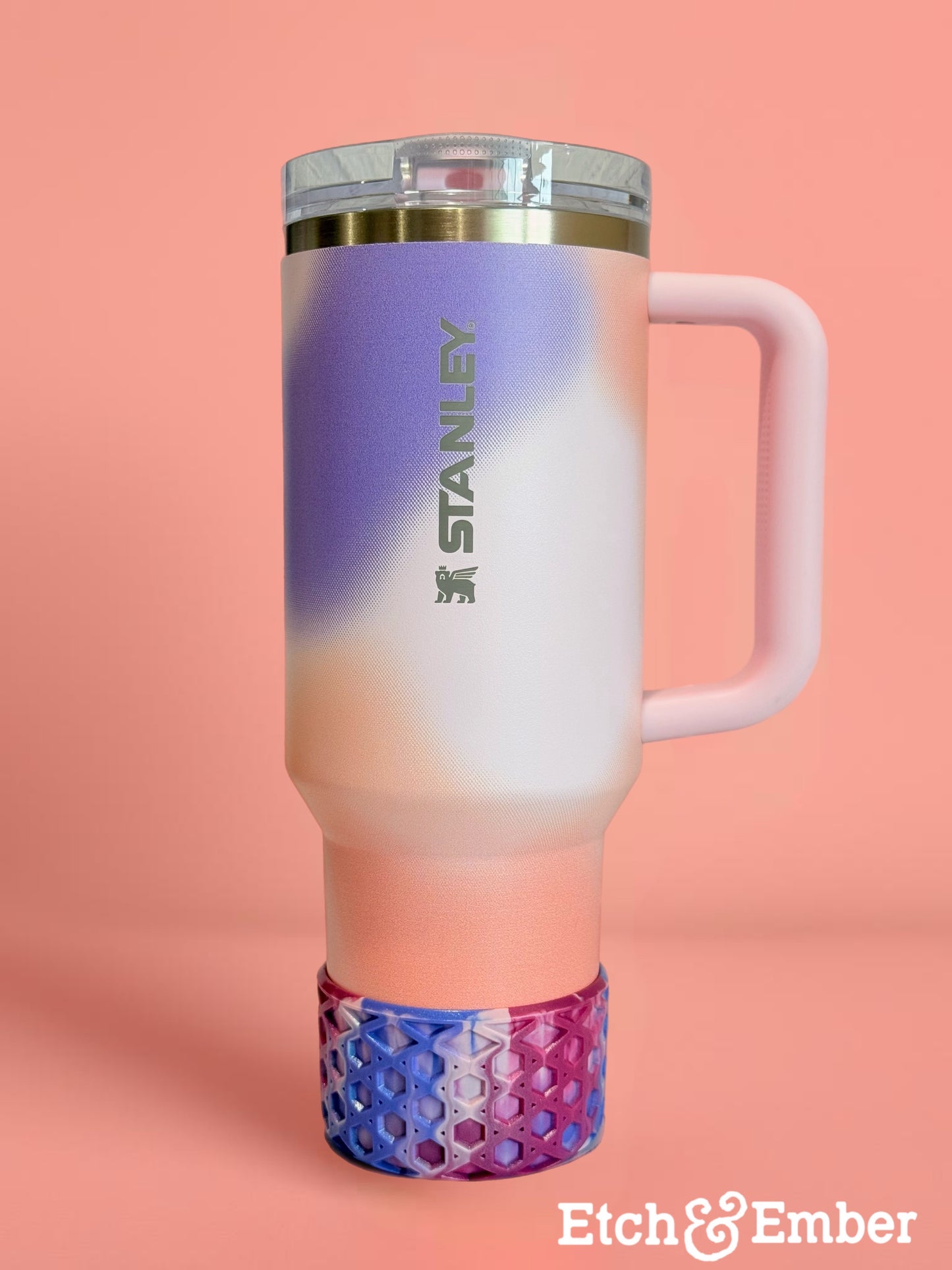 Purple Rain WAFFLE Tumbler Boot -fits 20-40oz