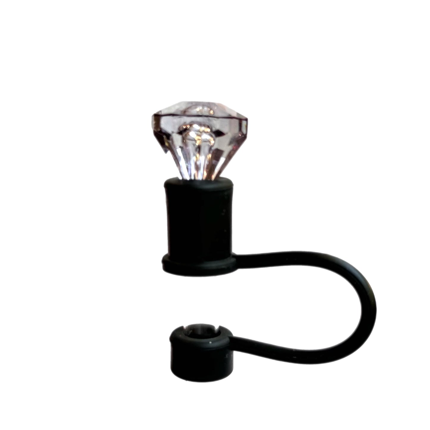 DIAMOND Straw Topper Black Base