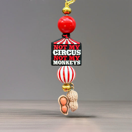 ‘Not my Circus’ Bar Charm - Tumbler Handle Charm
