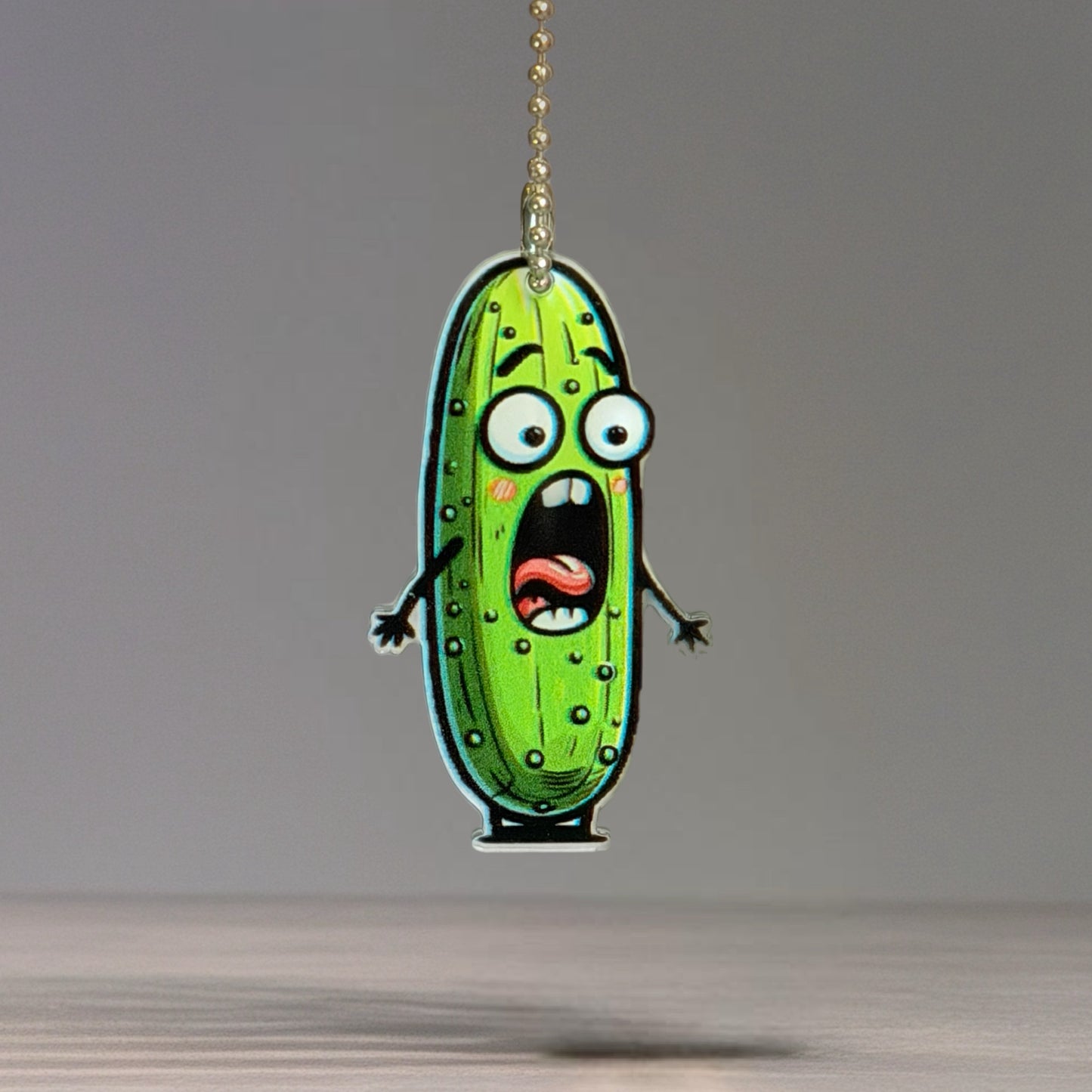 Funny Pickle Charm - Tumbler Handle Charm