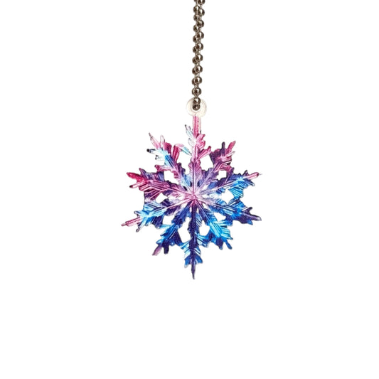 Frozen Snowflake Charm - Tumbler Handle Charm