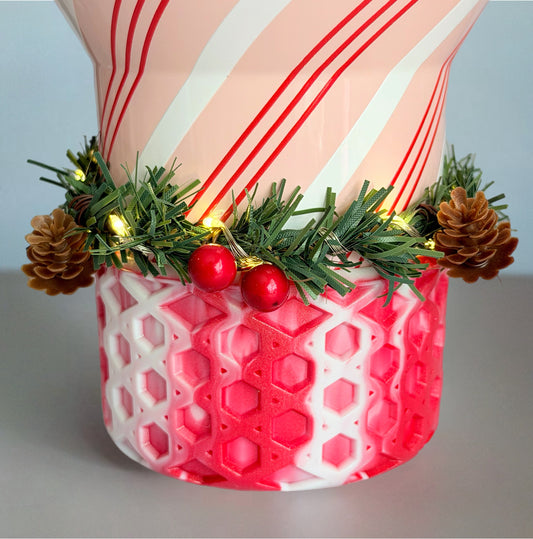 Light Up Christmas Garland Tumbler Bracelet