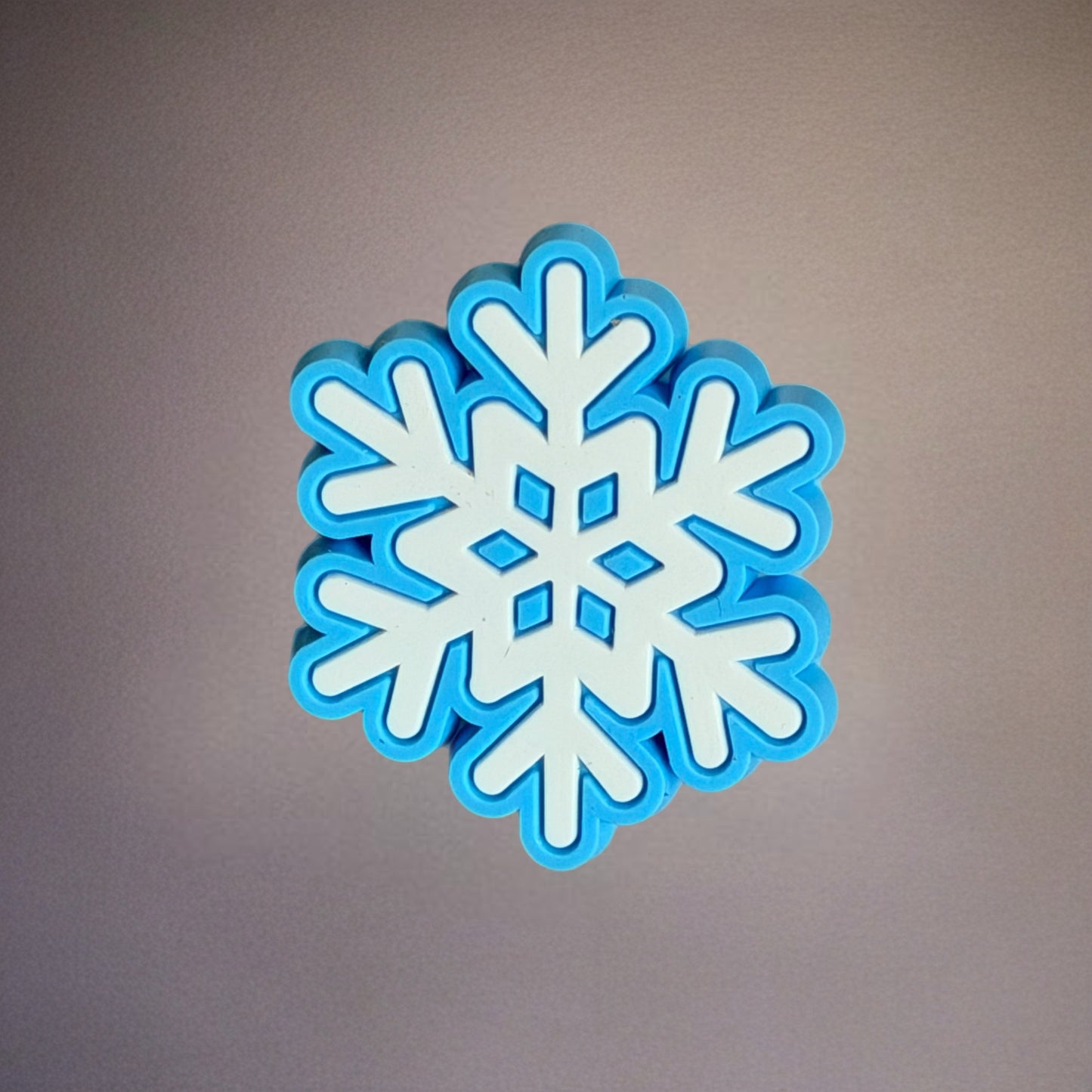 Snowflake Silicone Tumbler Magnet