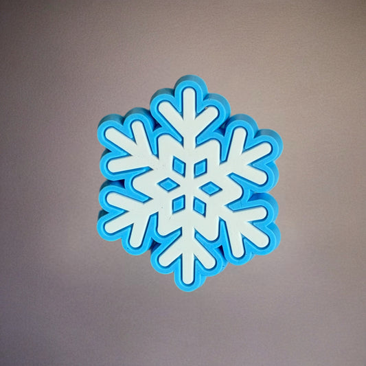 Snowflake Silicone Tumbler Magnet
